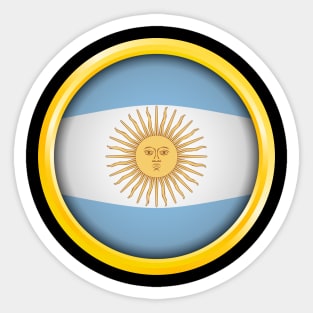 Country Flag of Argentina Sticker